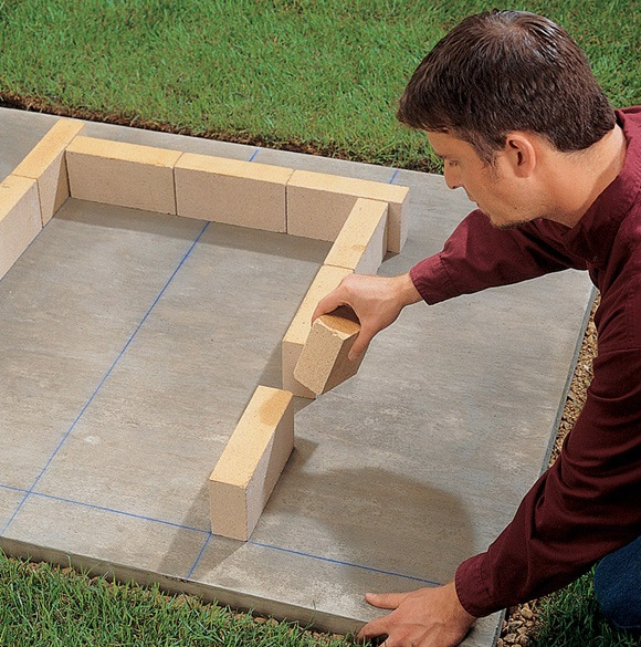 Dispunerea cărămizii