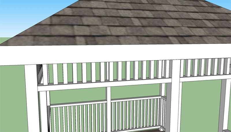 Finir le sommet du belvédère