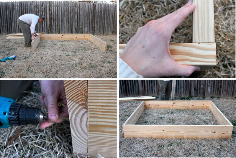 Making a sandbox frame