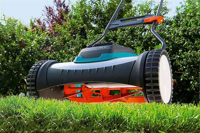 Trommel-Rasenmäher