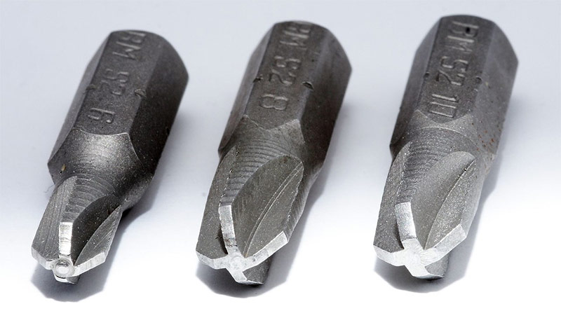 Bits met drie messen