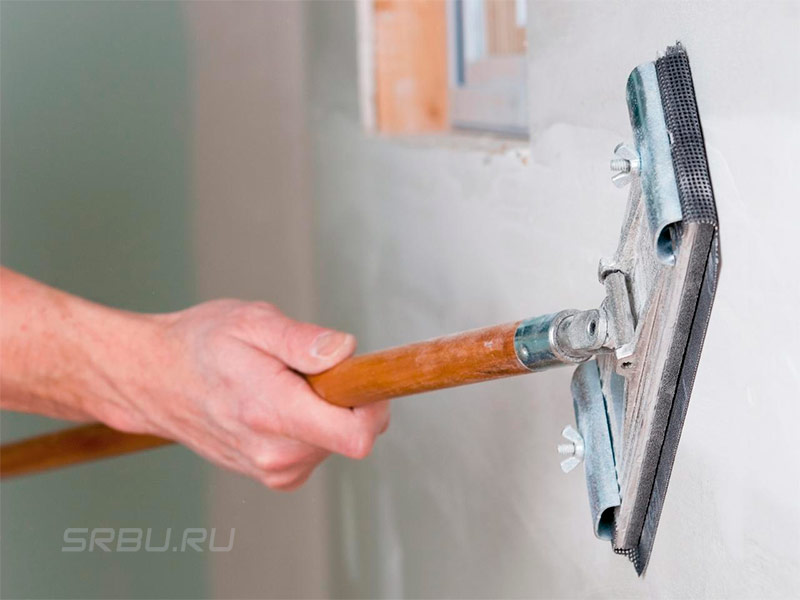 Шлифовъчна ренде с дръжка