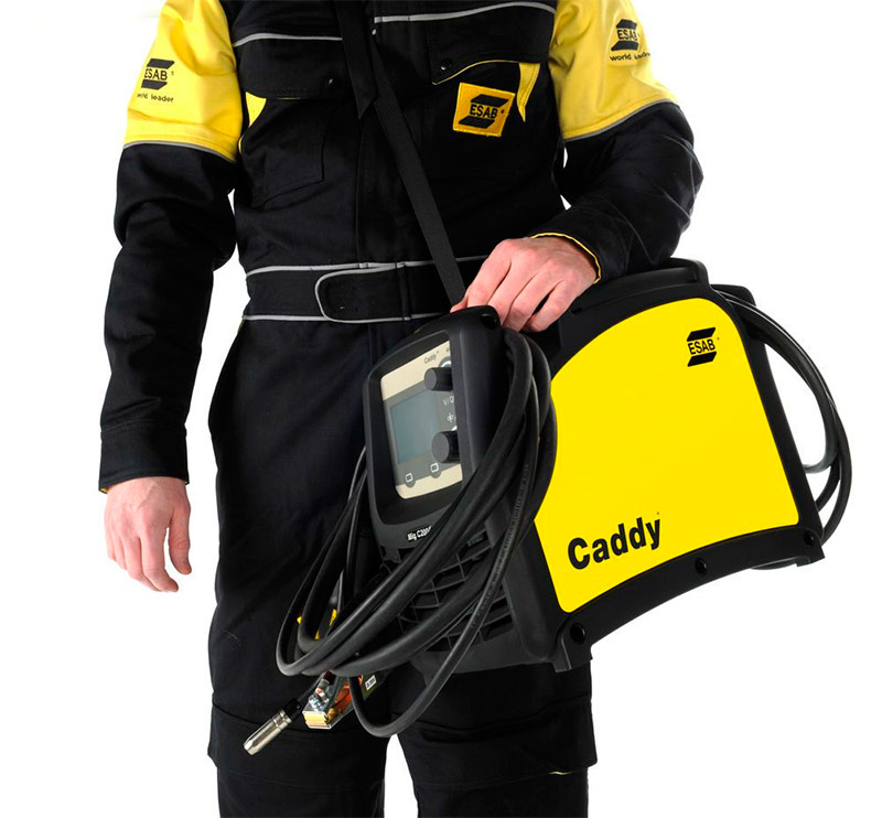 Omvormer met schouderriem