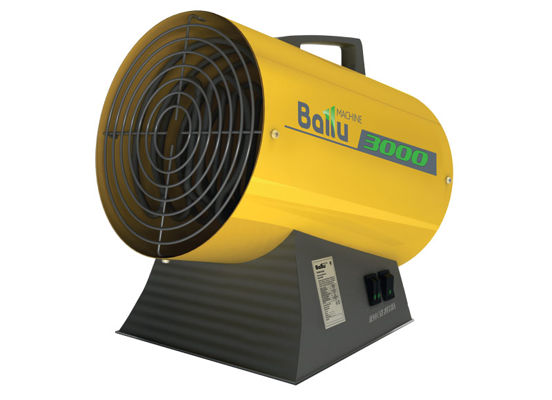 Rond elektrisch heteluchtpistool