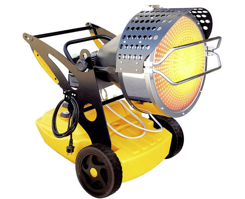 Diesel infrarood verwarming