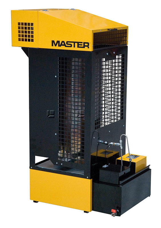 Warmtepistool met meerdere brandstoffen