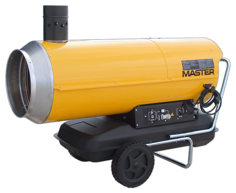 Indirect verwarmend dieselpistool