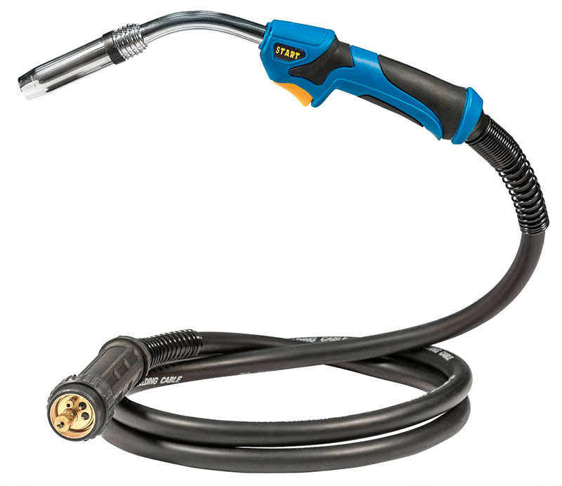 Дължина на заваръчна горелка за полуавтоматично устройство