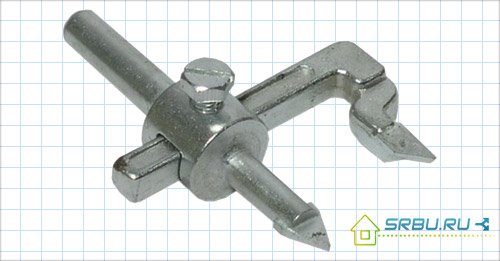 Bailarina para perfuração de ladrilhos cerâmicos