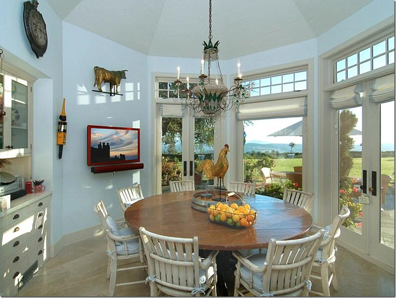 โคมระย้าสไตล์โปรวองซ์ในห้องครัว