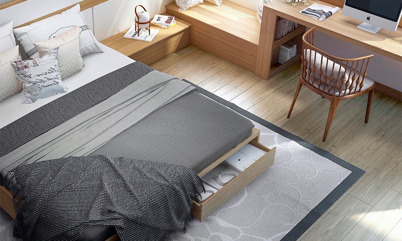 Minimalism style bedrooms
