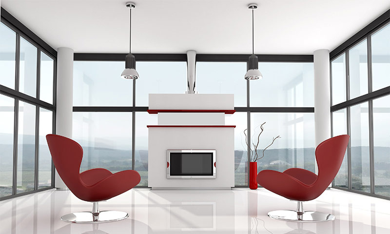 Minimalism style interior design