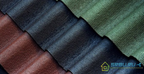 خيارات لألوان ondulin