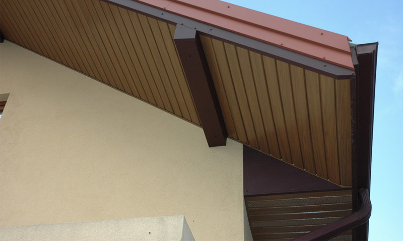 Techniques for filing eaves overhangs