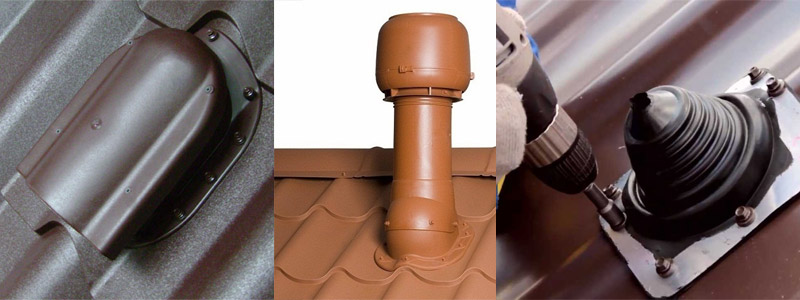 Ventilatie-uitgangen