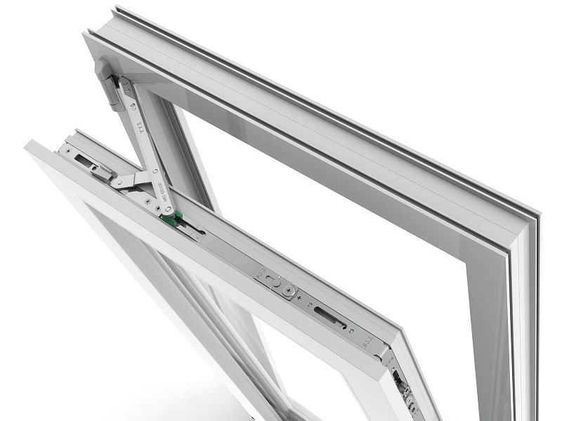 Drehbare Fensterbeschläge aus Kunststoff