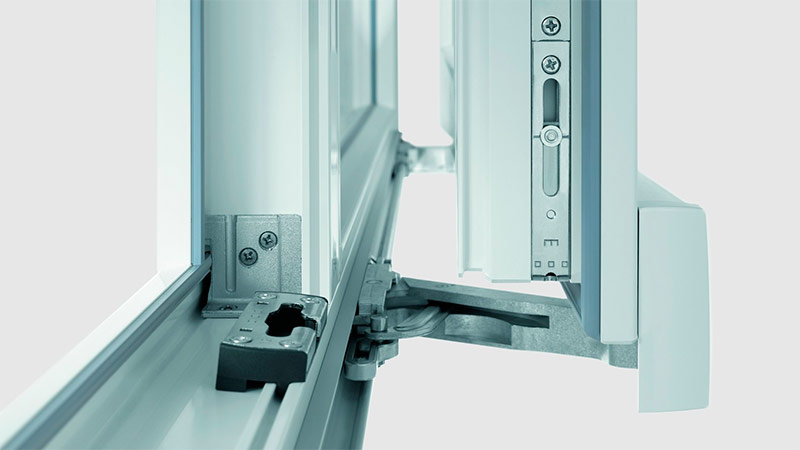 Schiebefensterbeschläge aus Kunststoff