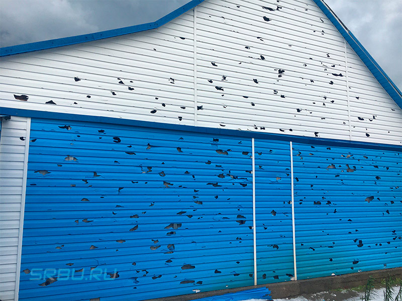 Повреда от винилов сайдинг