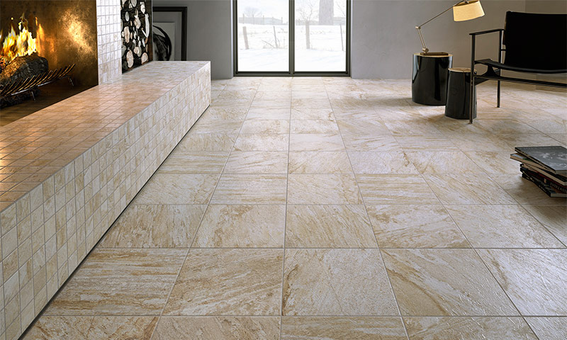 The difference between porcelain stoneware and ceramic tiles - material comparison