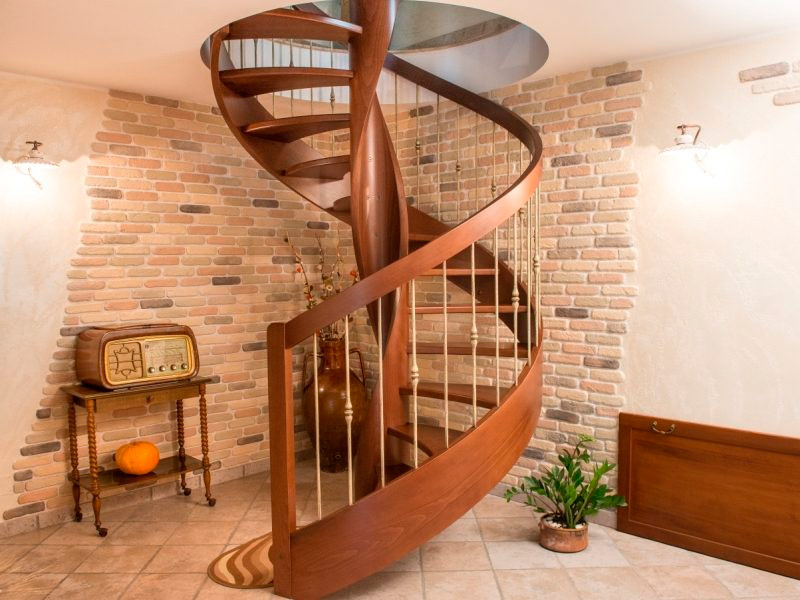 Спирално стълбище