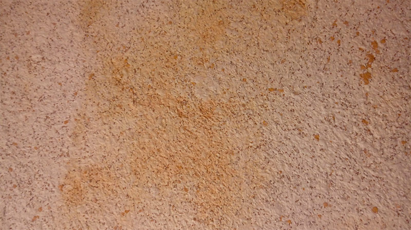 Apariția petelor pe tapetul lichid