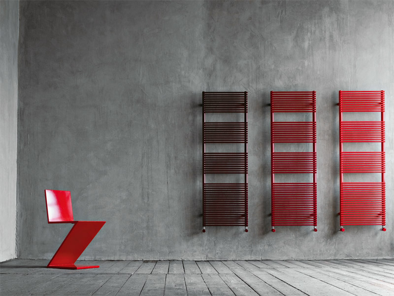 Veelkleurige designradiatoren