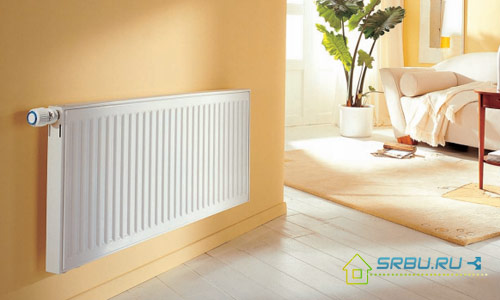 Characteristics of steel heating radiators