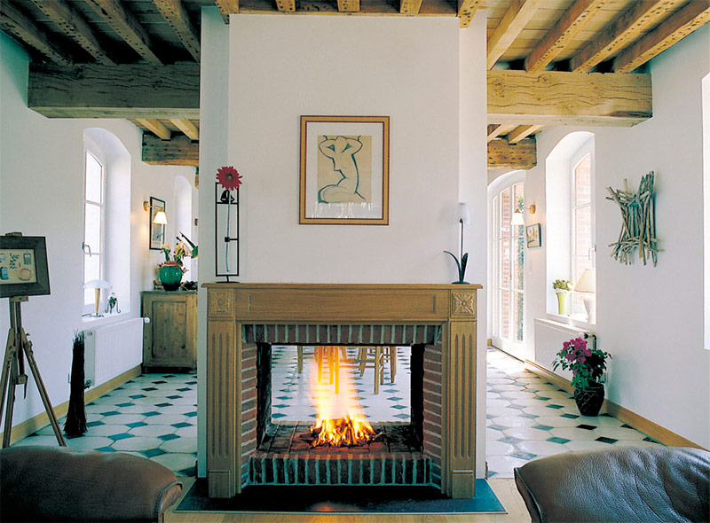 Camino a doppia facciata