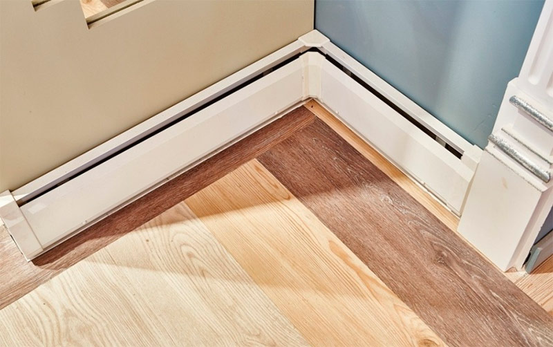 Convettore per battiscopa