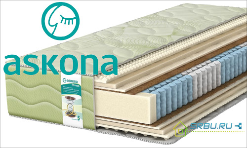 Orthopedic mattresses Ascona