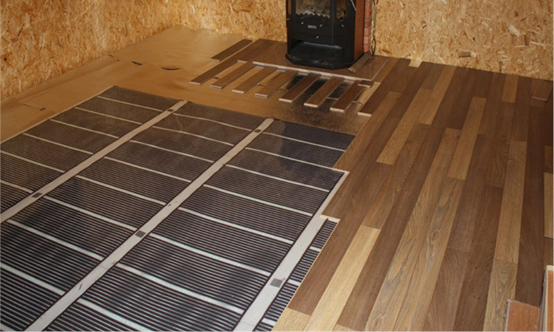 Infrared underfloor heating in a wooden house - reviews and experience with its use
