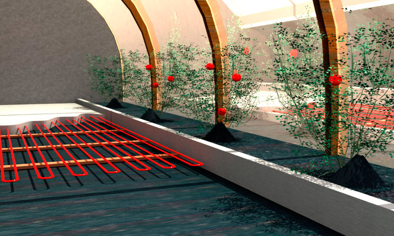 Greenhouse heating with heating cable - reviews on its use