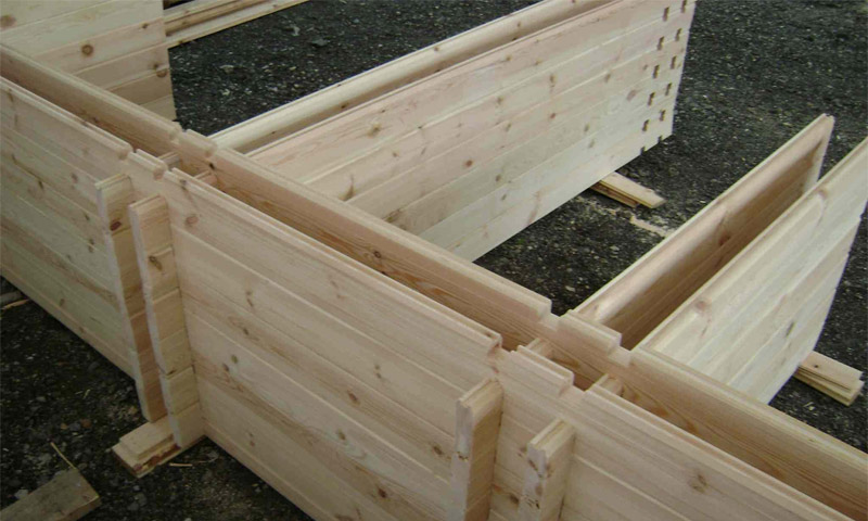 Reviews on the use of a double beam for the construction of walls of a house