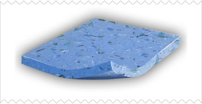 Structura linoleumului omogen