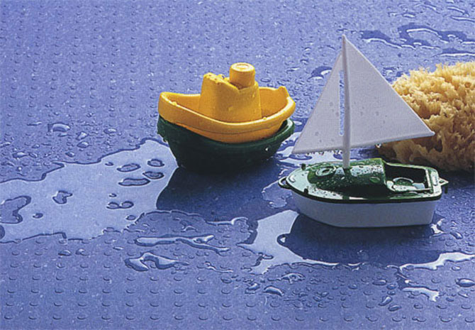 Linoleum antiderapant