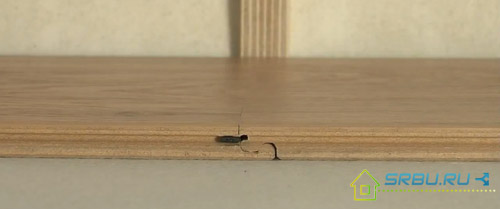 Laminate from the end Laminate from the end