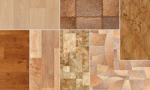 Linoleum for domestic use Linoleum for domestic use
