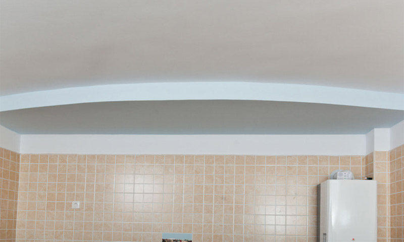 Installation of two-level drywall ceilings - step by step instructions