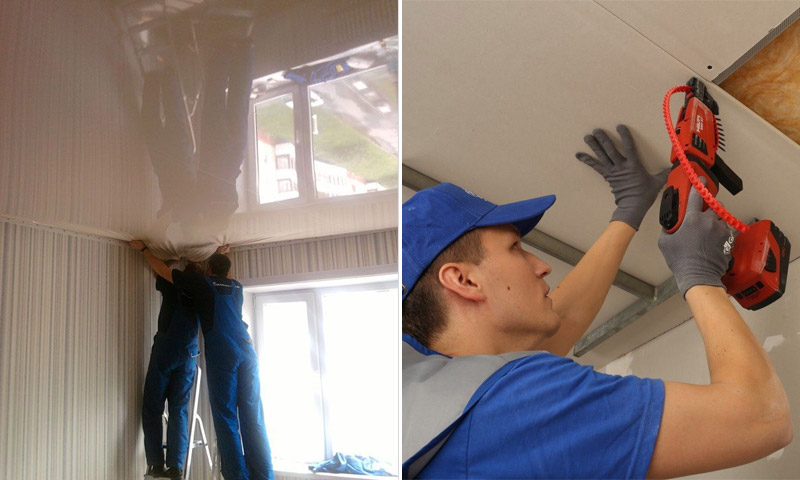 What is better than suspended or suspended ceilings