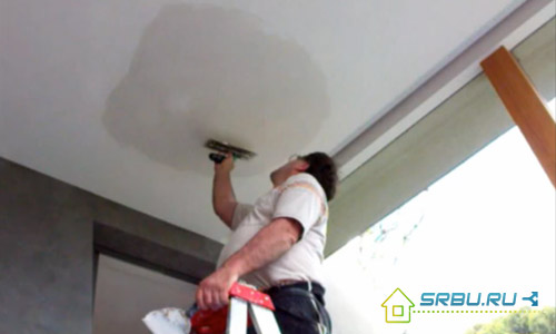 Do-it-yourself ceiling putty - practical tips