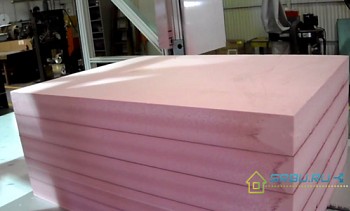 Thermal conductivity of expanded polystyrene