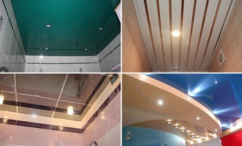 Which ceiling is better to do in the bathroom