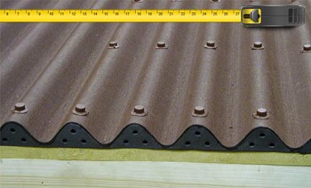 Ondulin - sheet sizes and additional elements