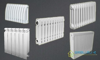 Types of heating radiators