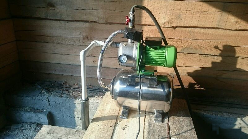 The well drilled in the house