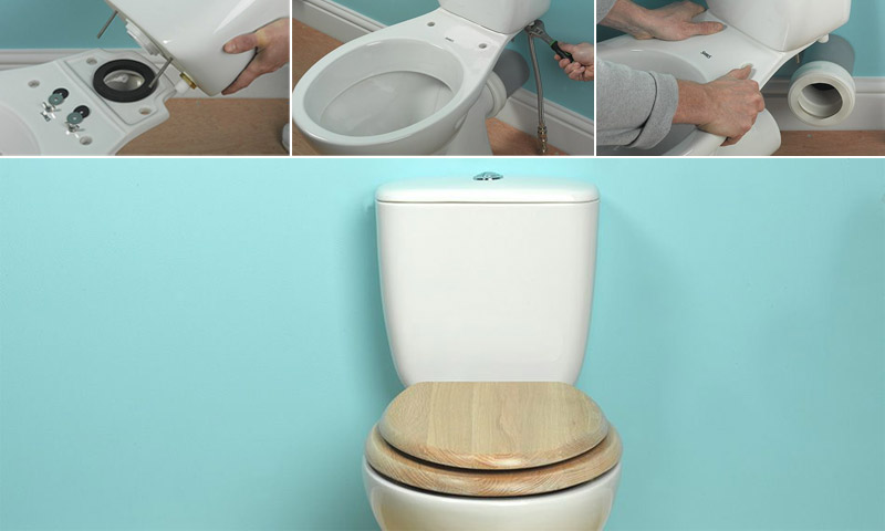 How to install a toilet yourself