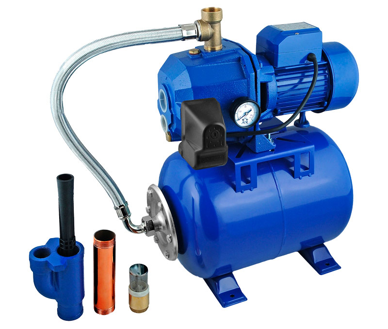 Pumpstation mit entferntem Auswerfer