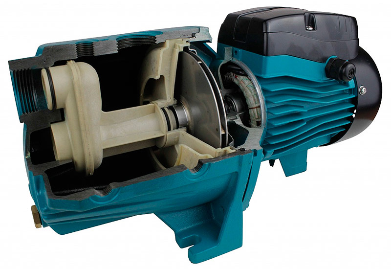 Pumpstation mit integriertem Ejektor