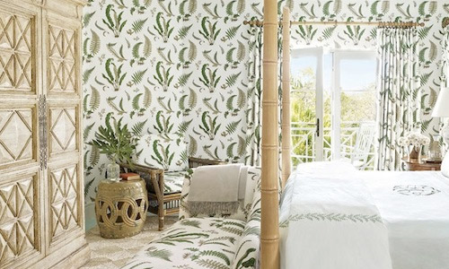 Quarto de estilo étnico