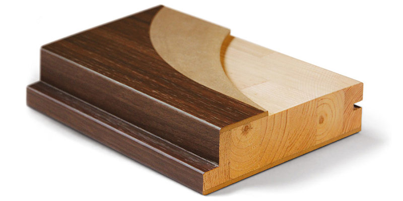 Portas com folheado ecológico